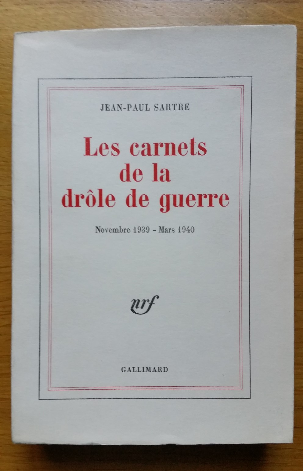 Les carnets de la drôle de guerre