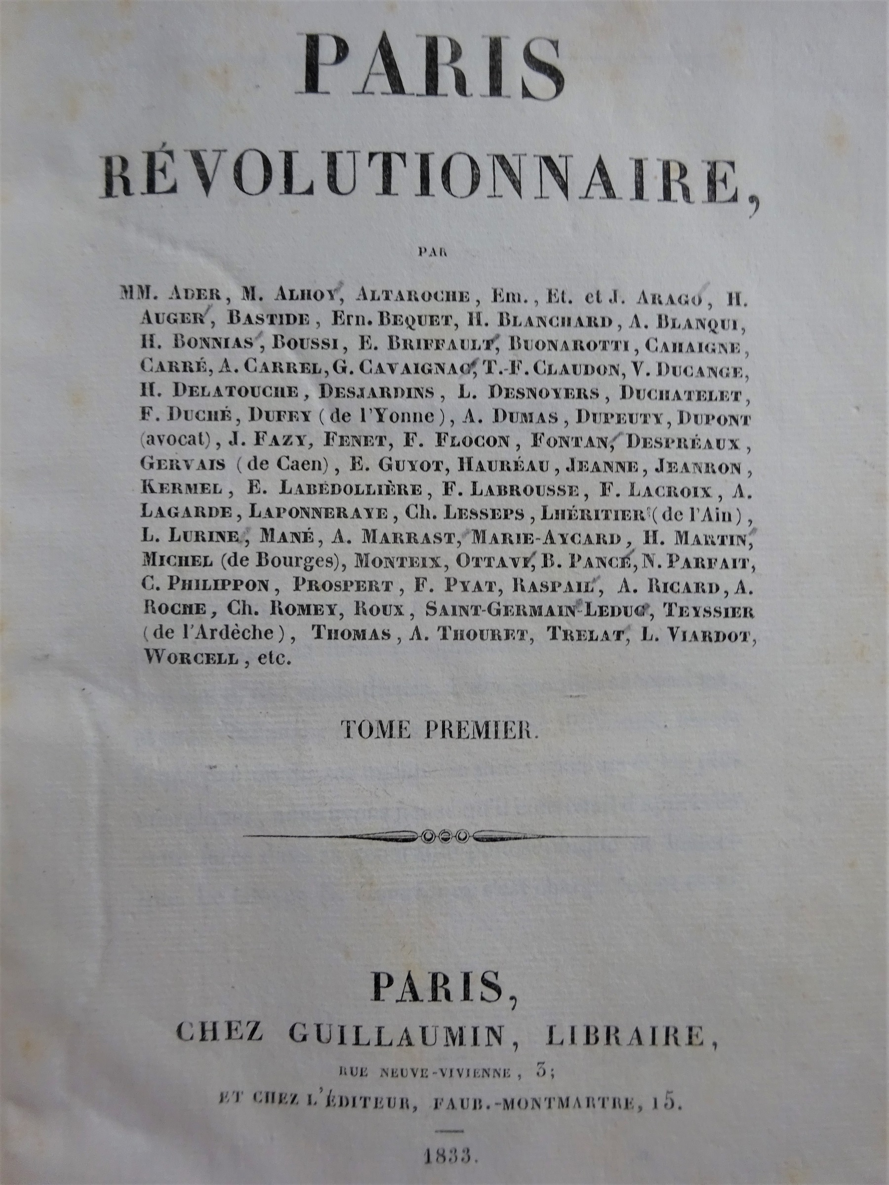 Paris révolutionnaire