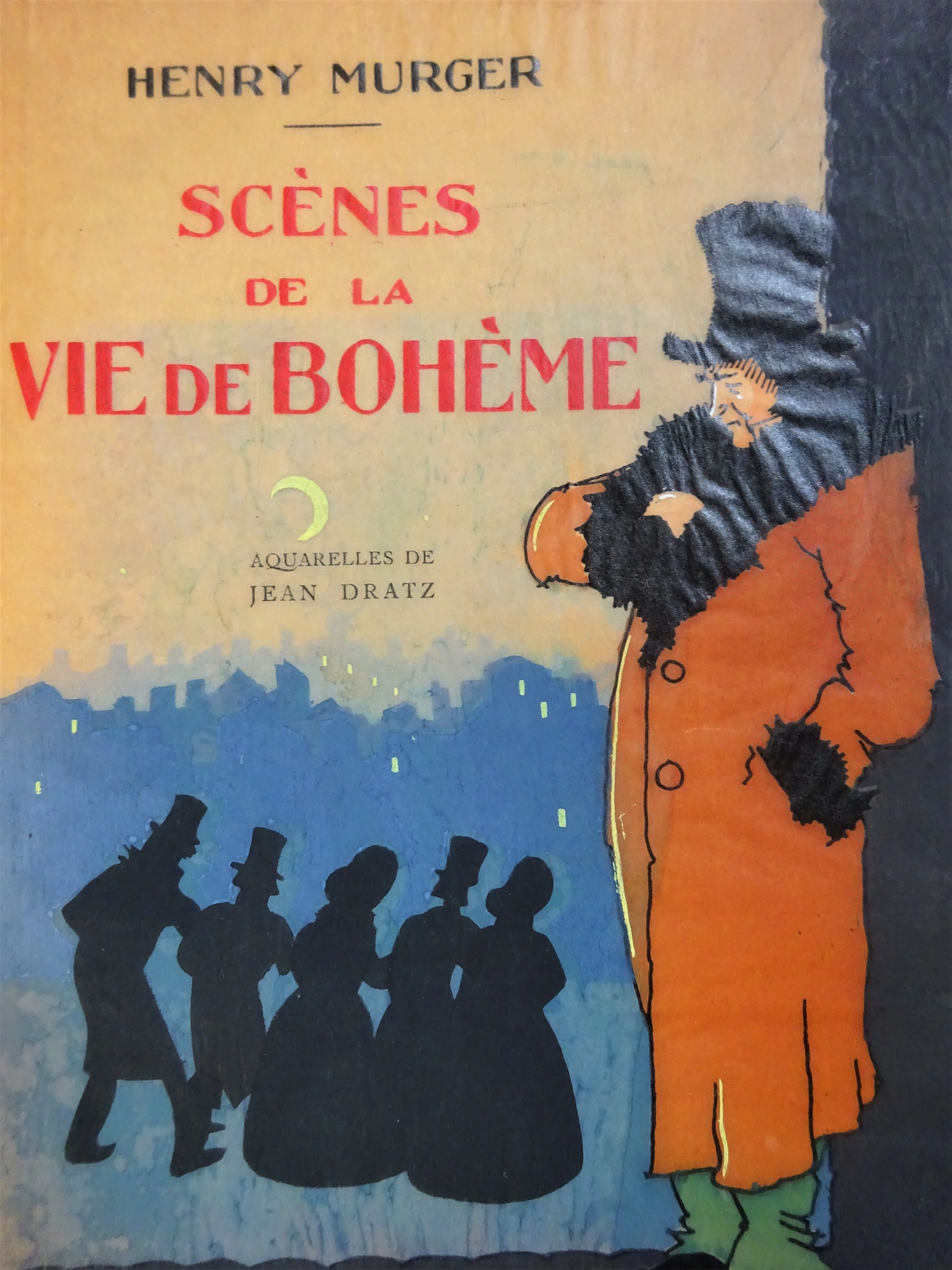 Scènes de la vie de Bohème. Illustrations de Jean Dratz.