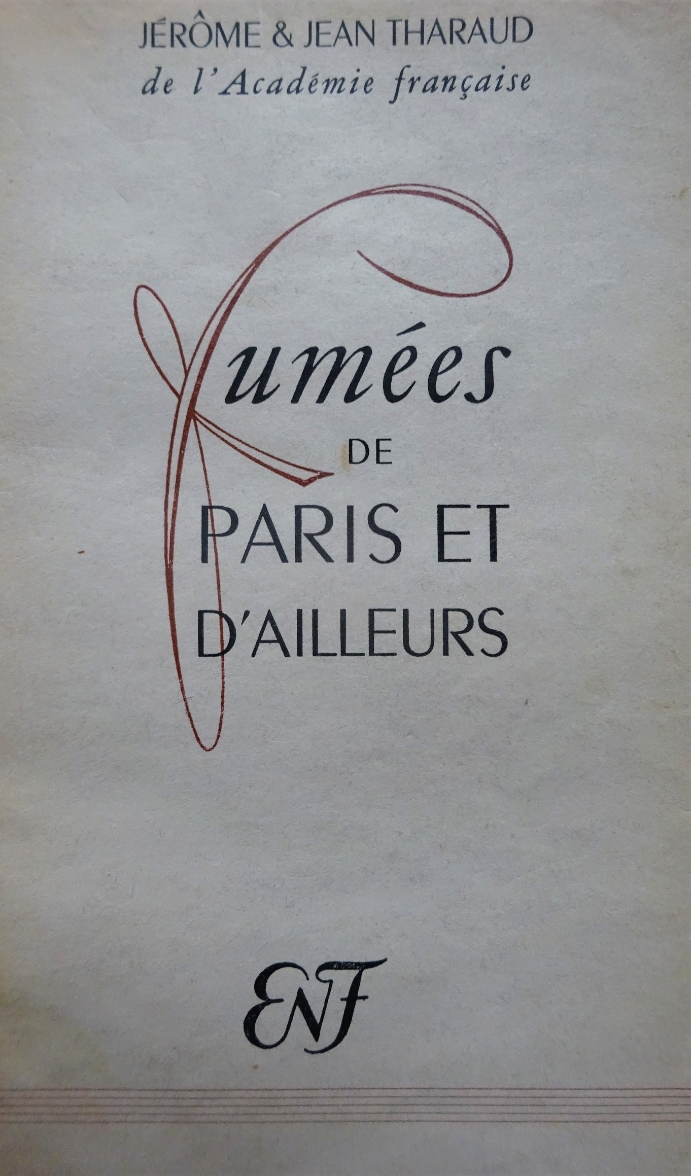 Fumées de Paris et d'ailleurs