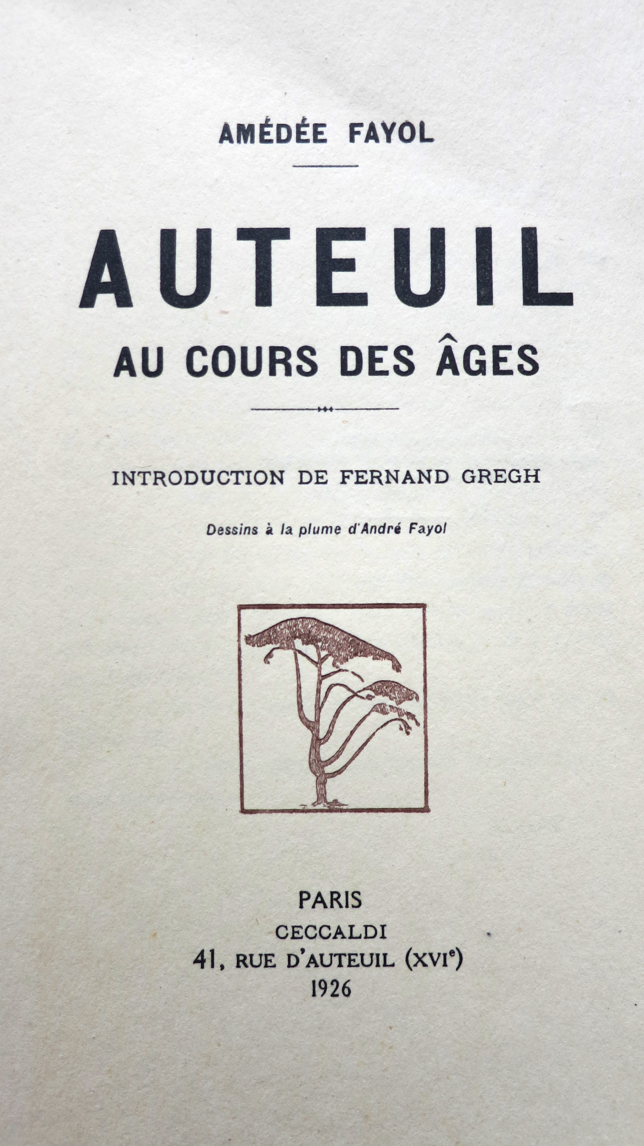 Auteuil au cours des âges