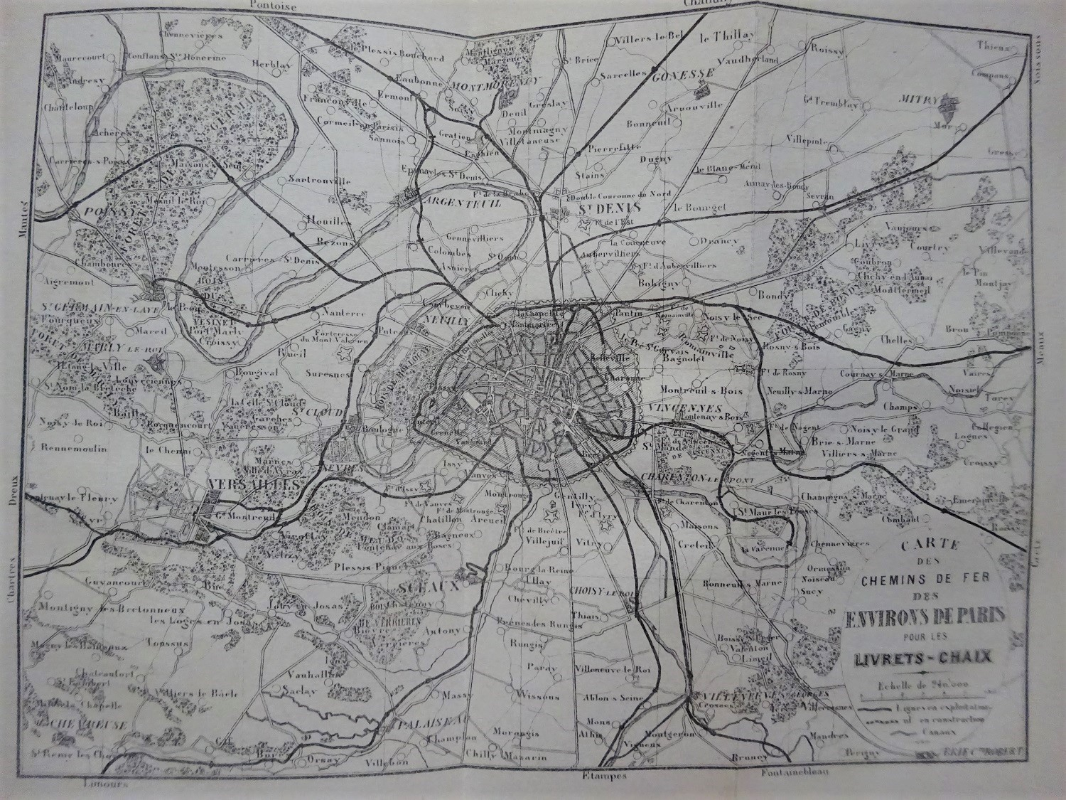 Guide à travers les ruines Paris et ses environs