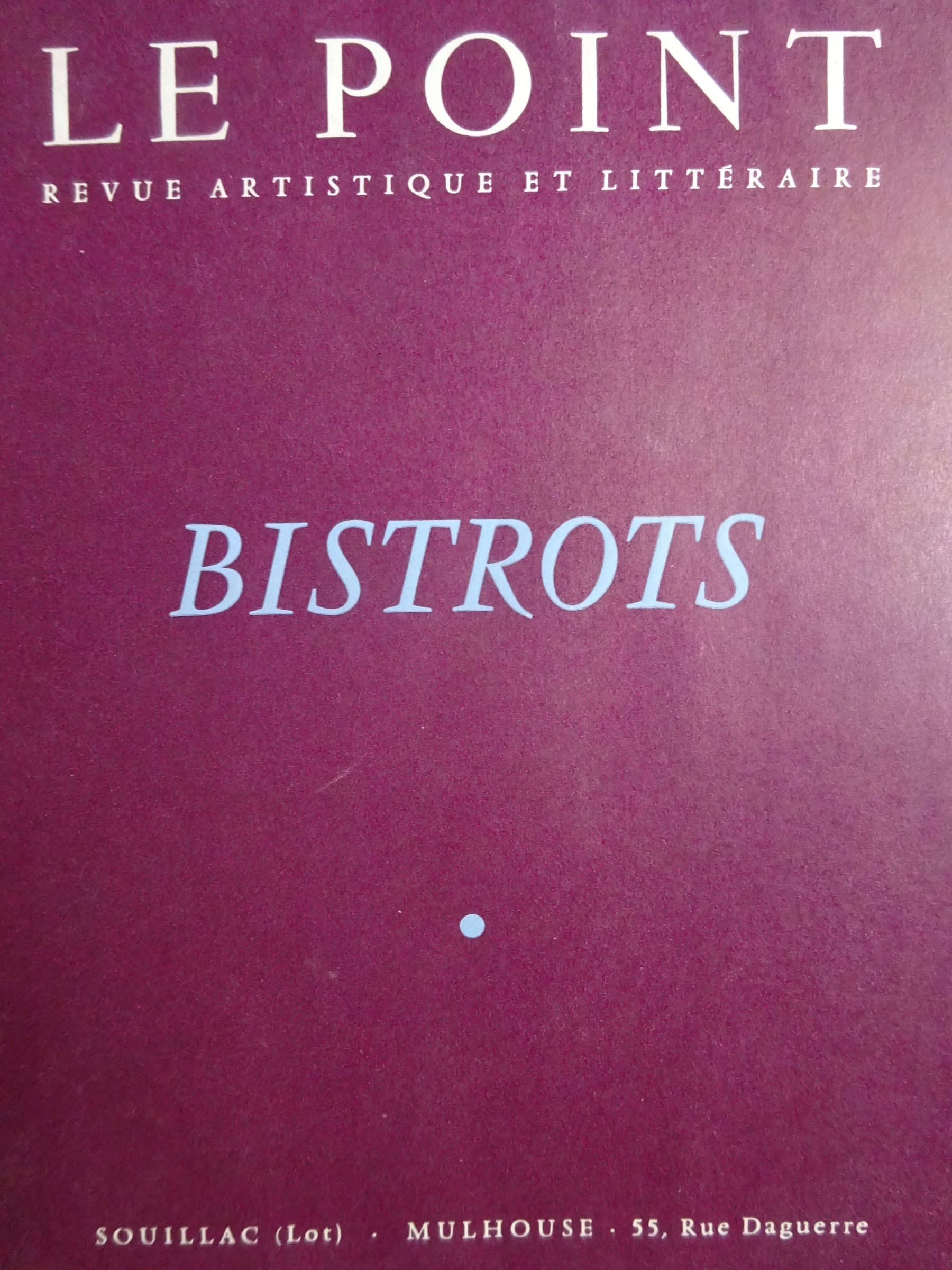 Bistrots