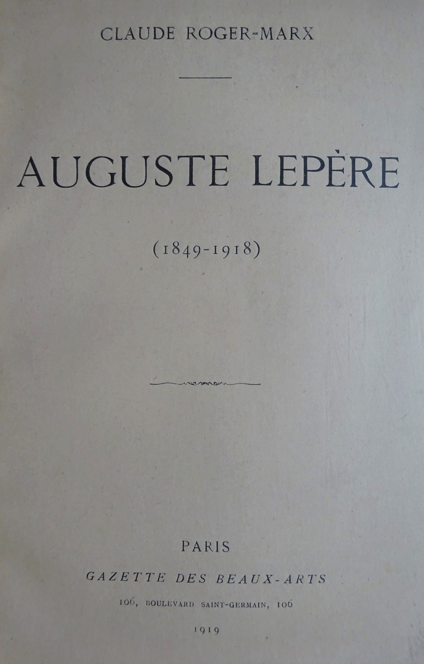 Auguste Lepère (1849-1918)