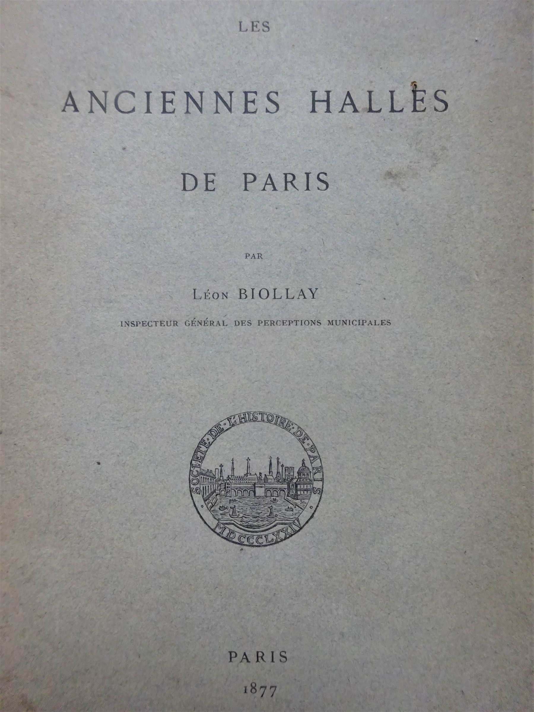 Les anciennes Halles de Paris