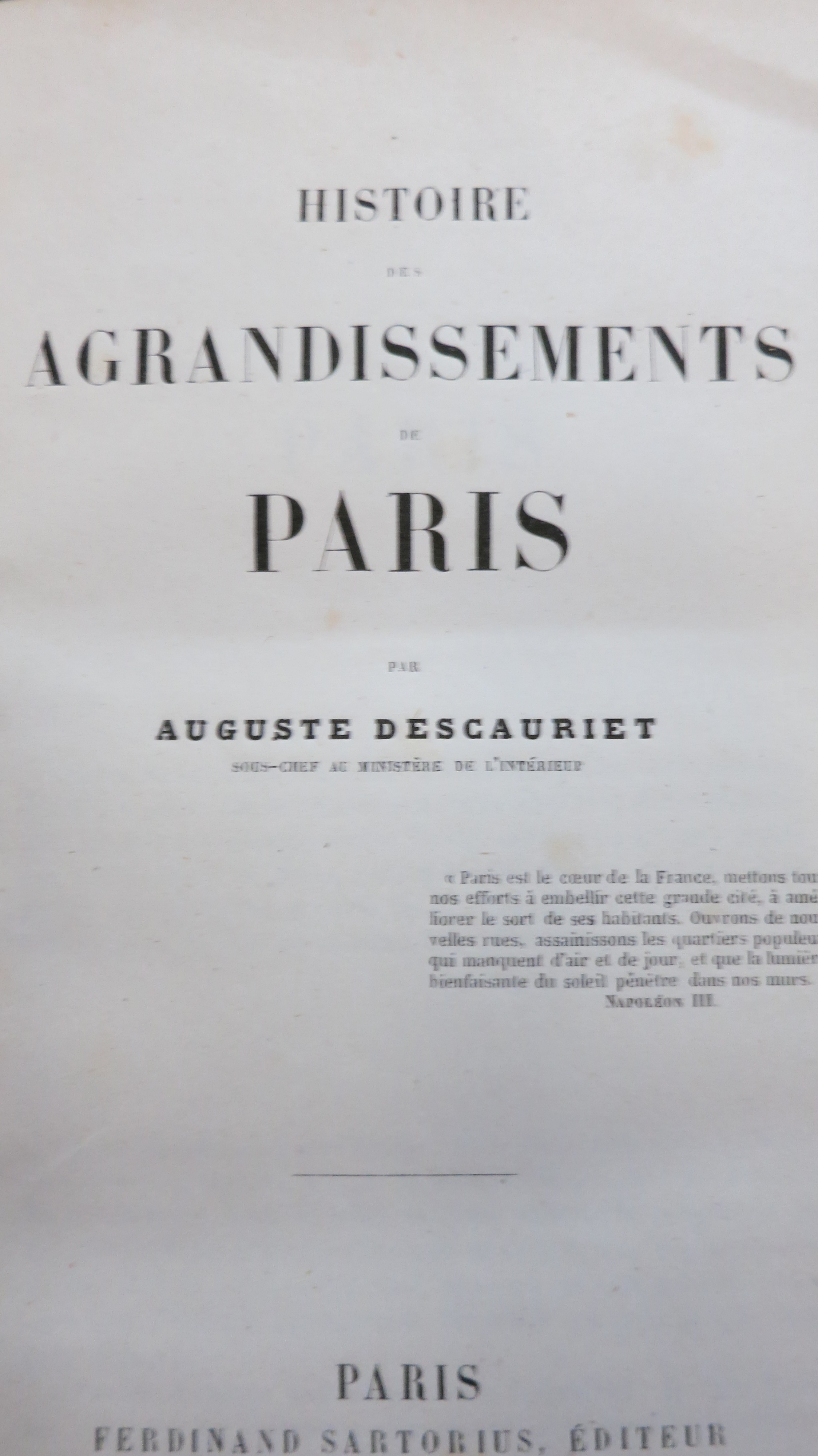 Histoire des agrandissements de Paris