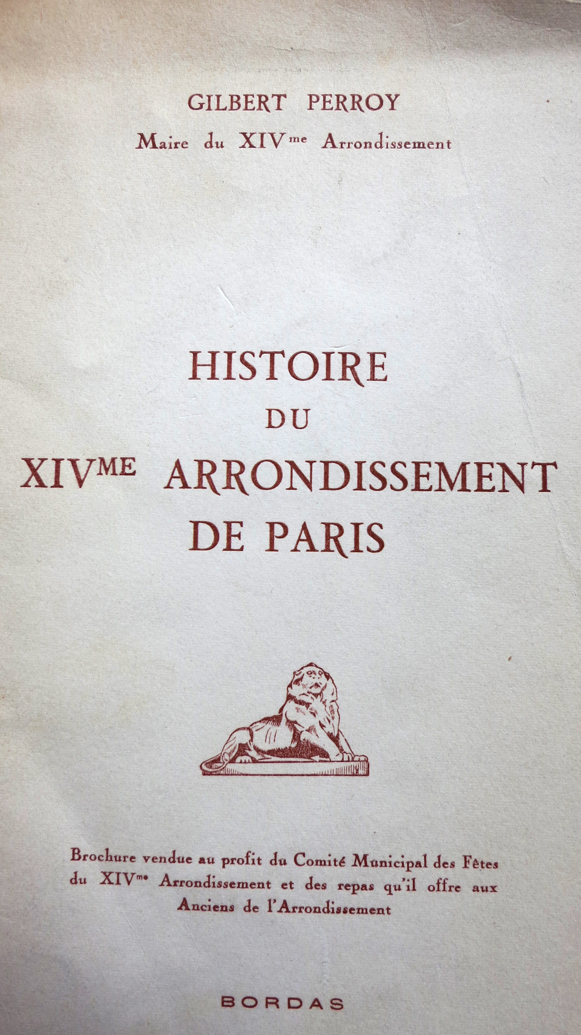 Histoire du XIVe arrondissement de Paris