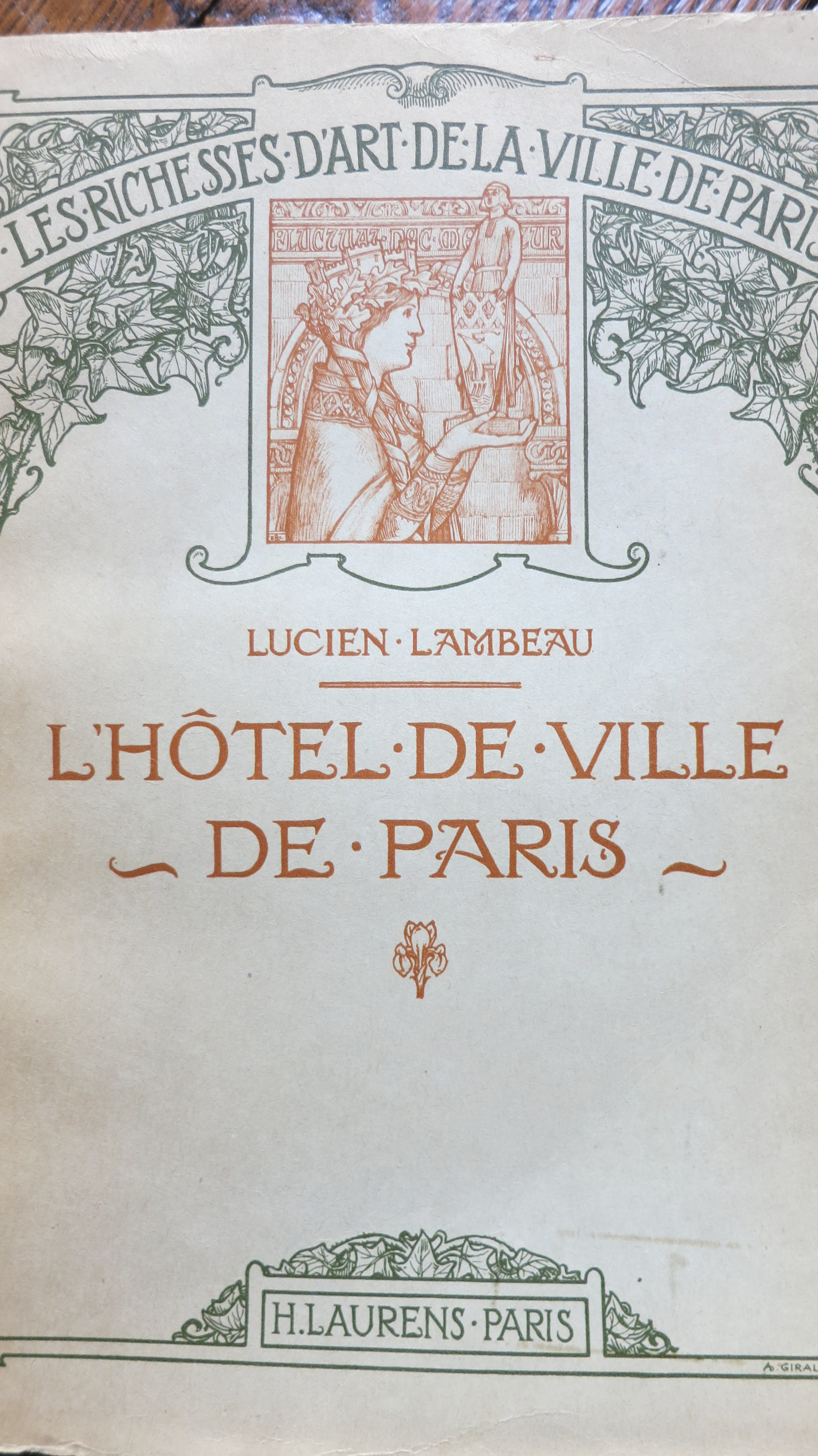 L'Hôtel de Ville de Paris Lucien Lambeau