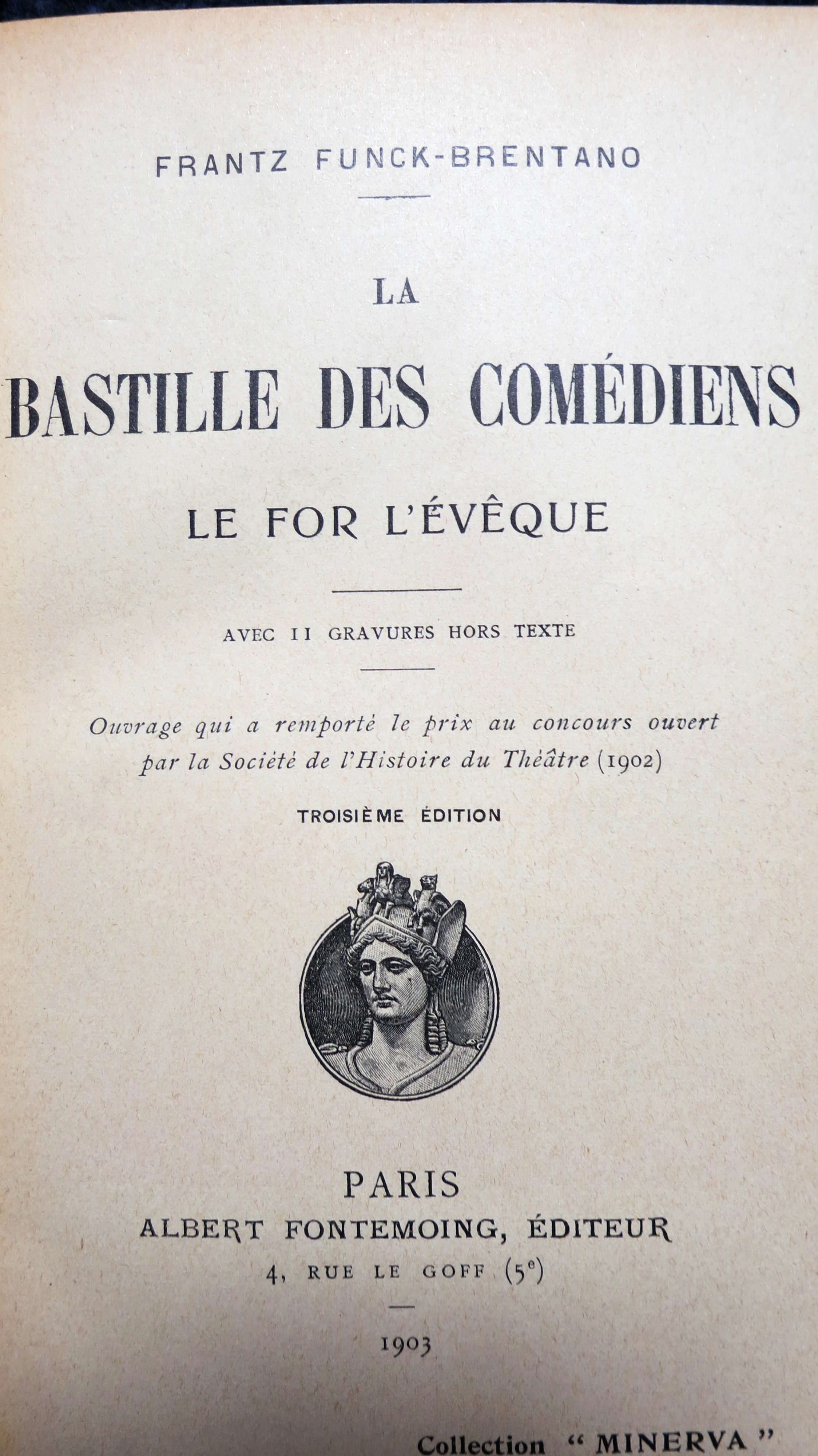 La Bastille des comédiens Le For l'Evêque