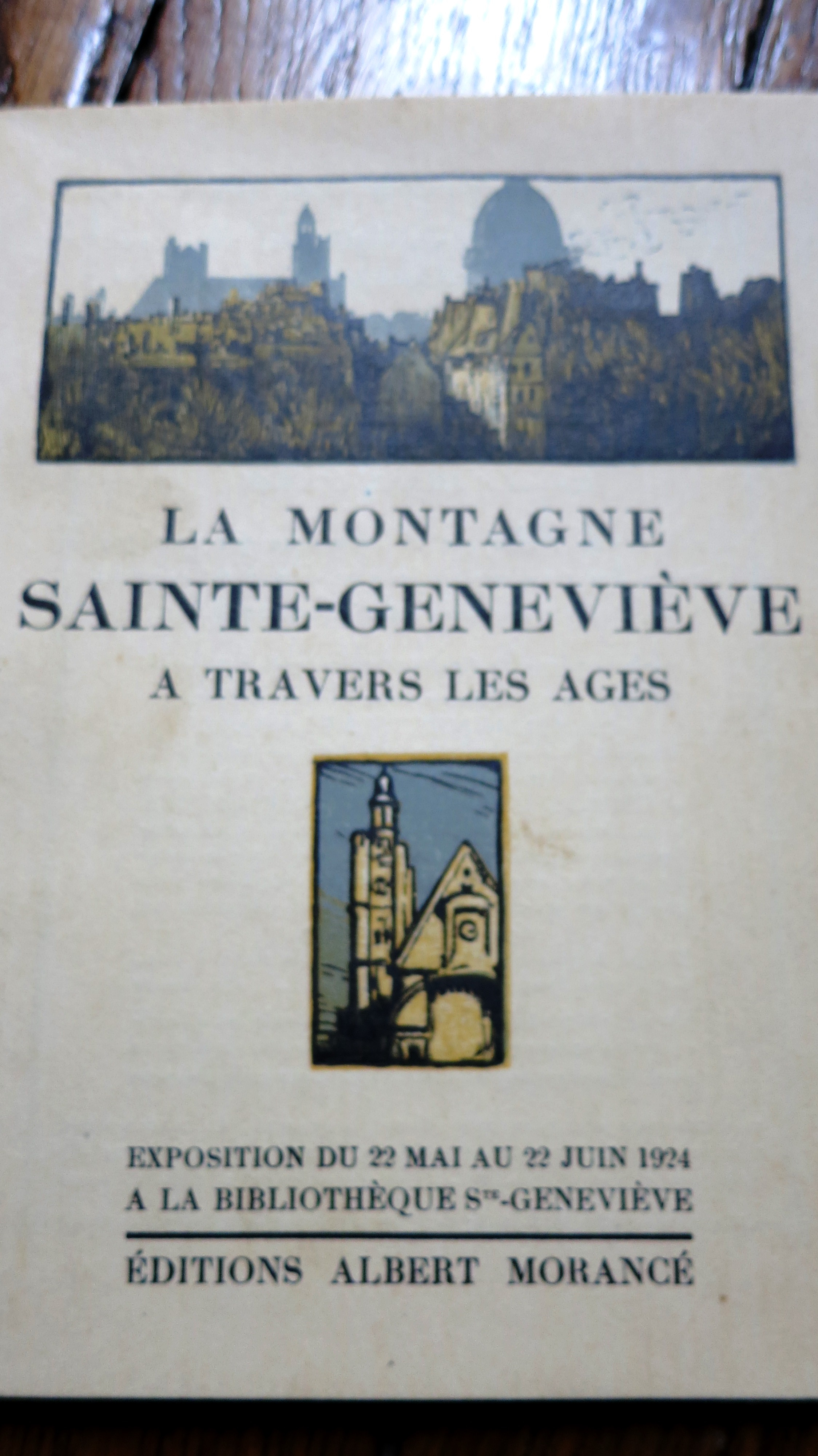 La Montagne Sainte Geneviève à travers les âges