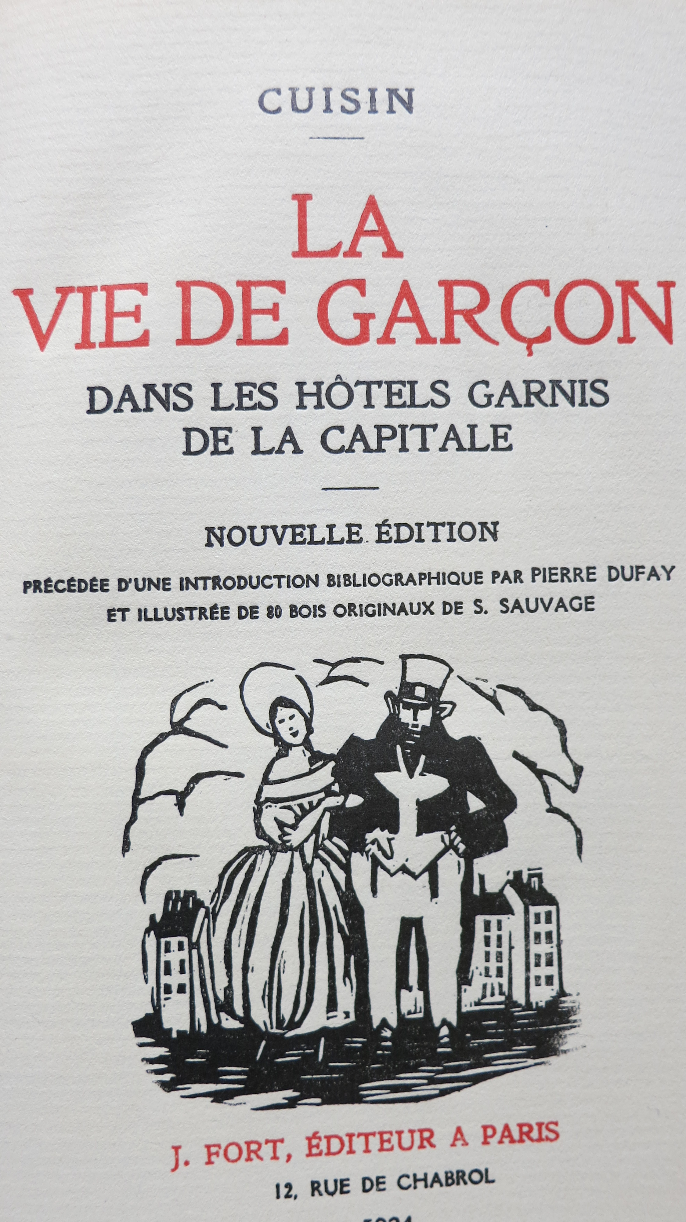 La vie de garçon dans les hôtels garnis de la Capitale