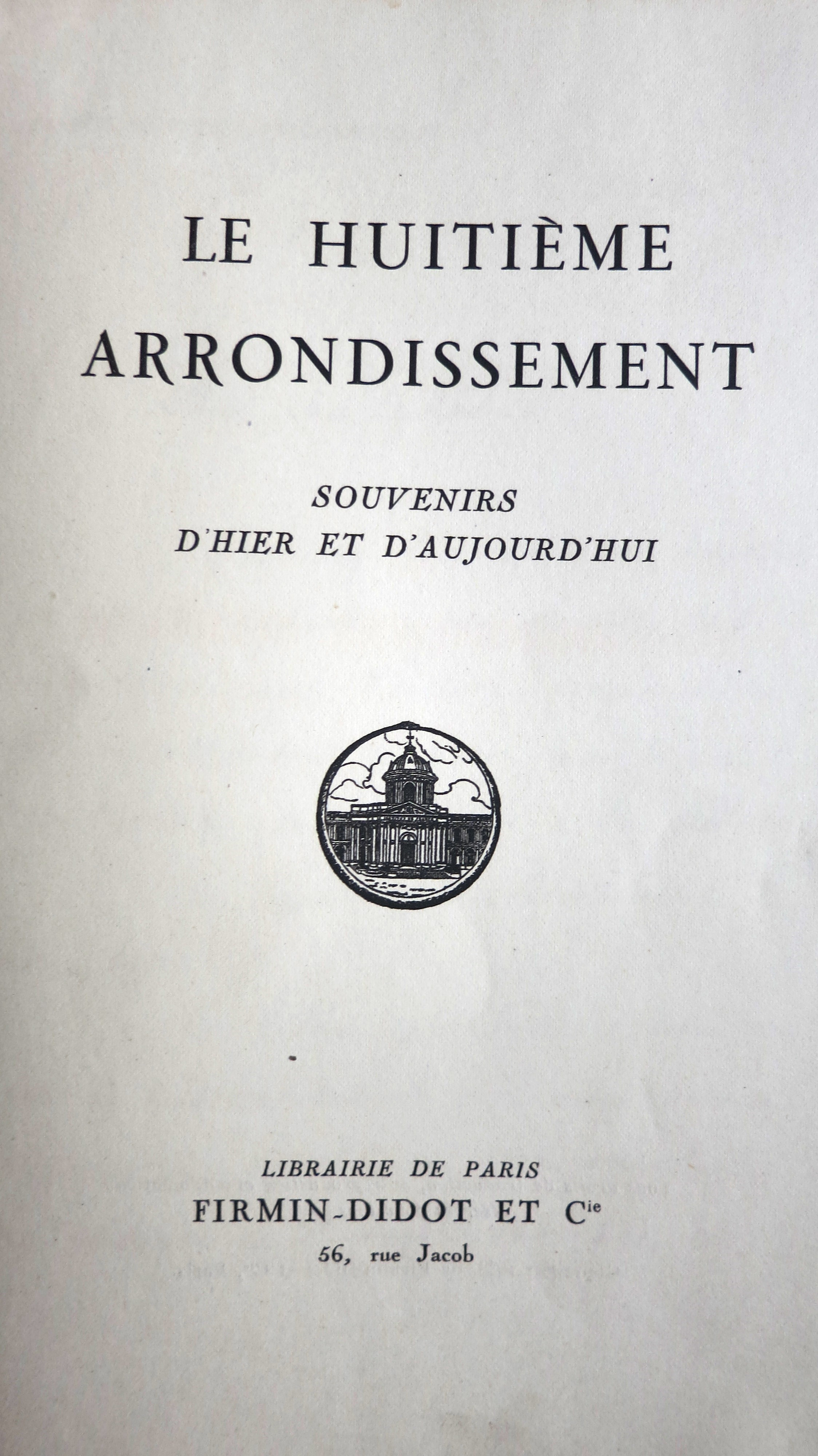 Le Huitième arrondissement