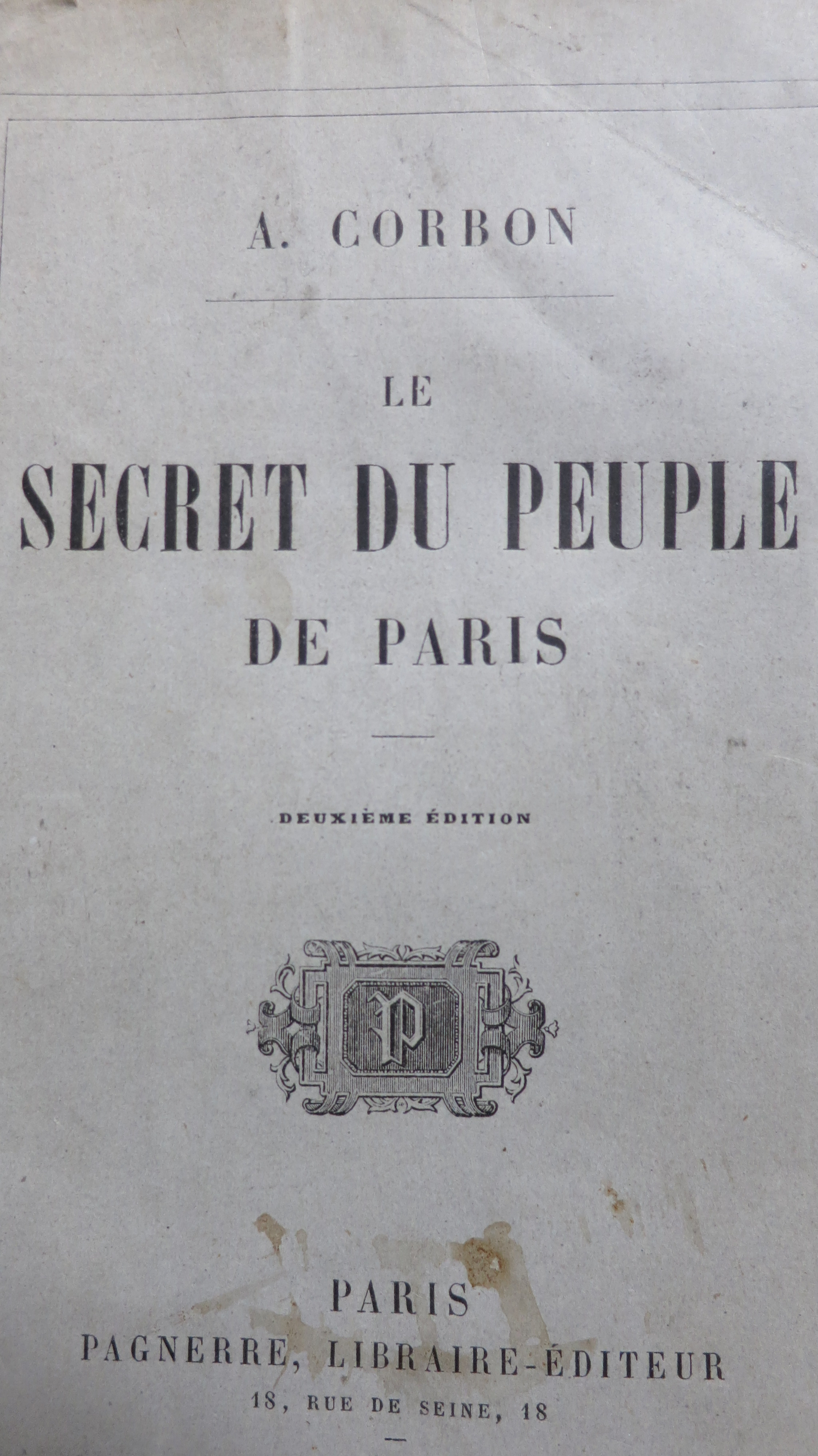Le secret du peuple de Paris