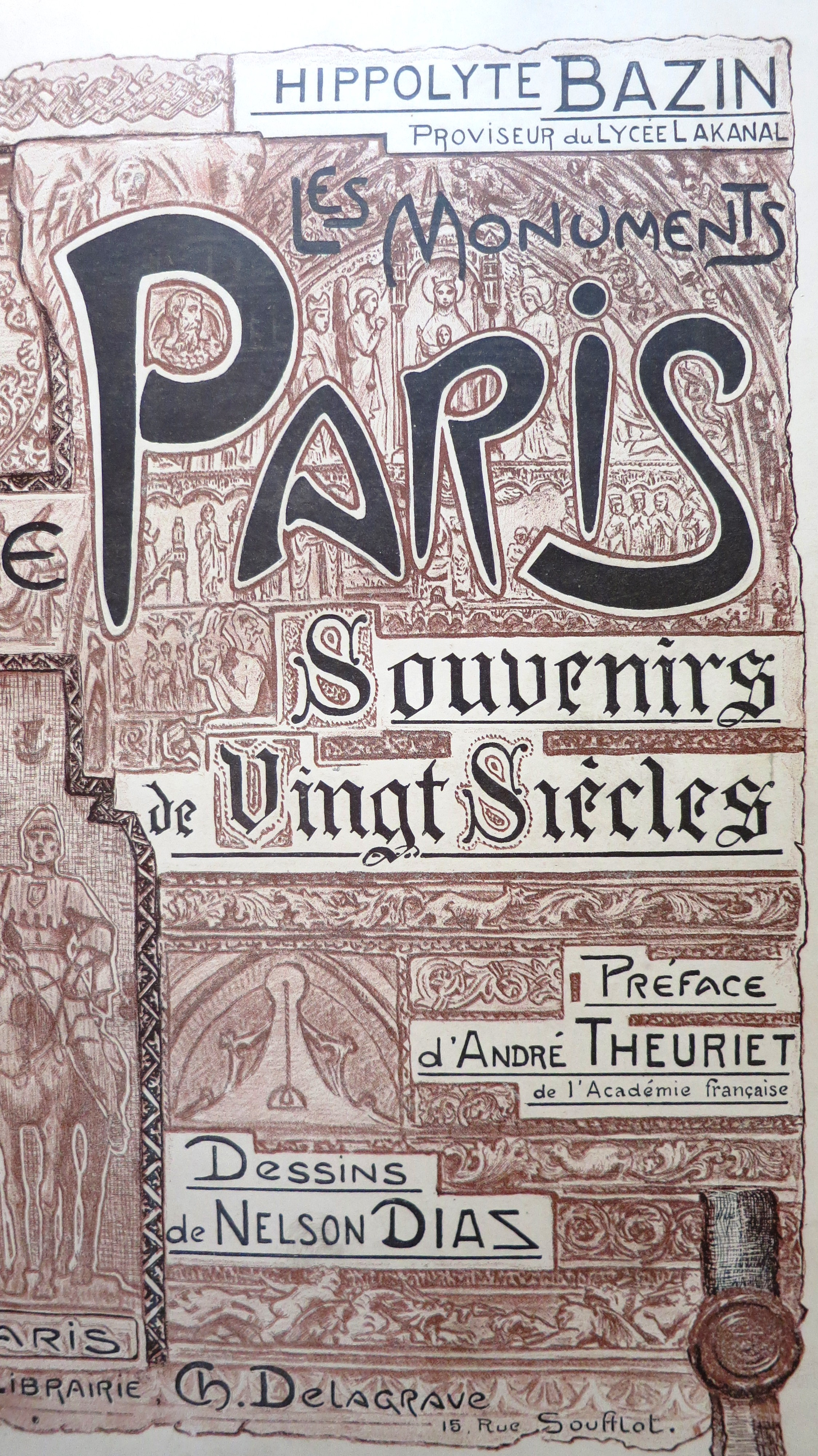Les Monuments de Paris Souvenirs de vingt siècles
