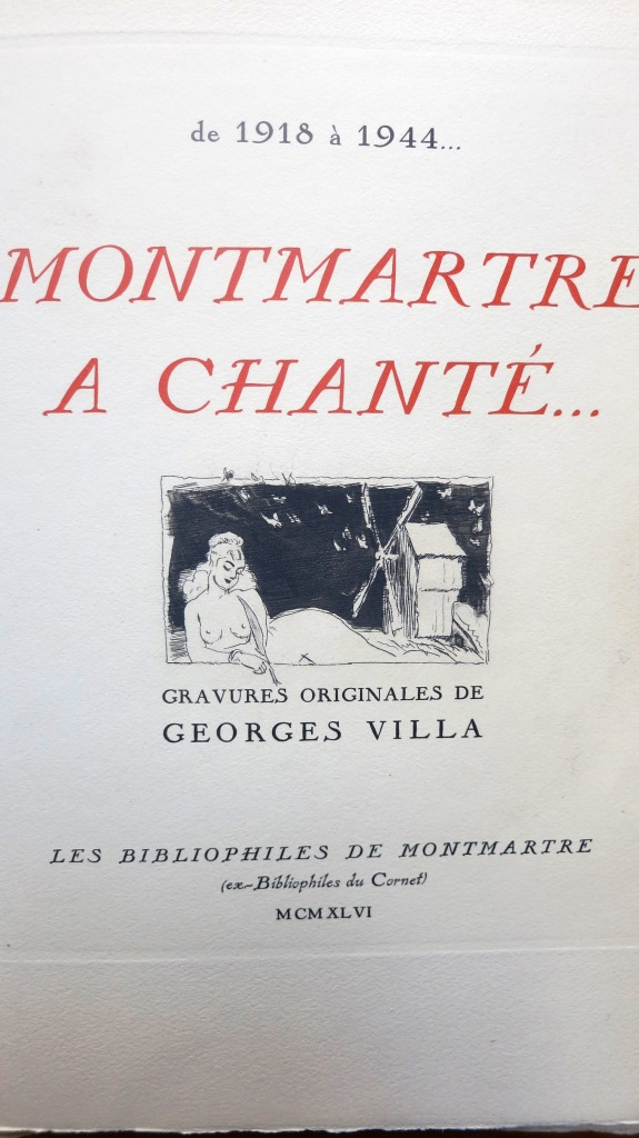 Montmartre a chanté. Préface par Valentin Tarault.