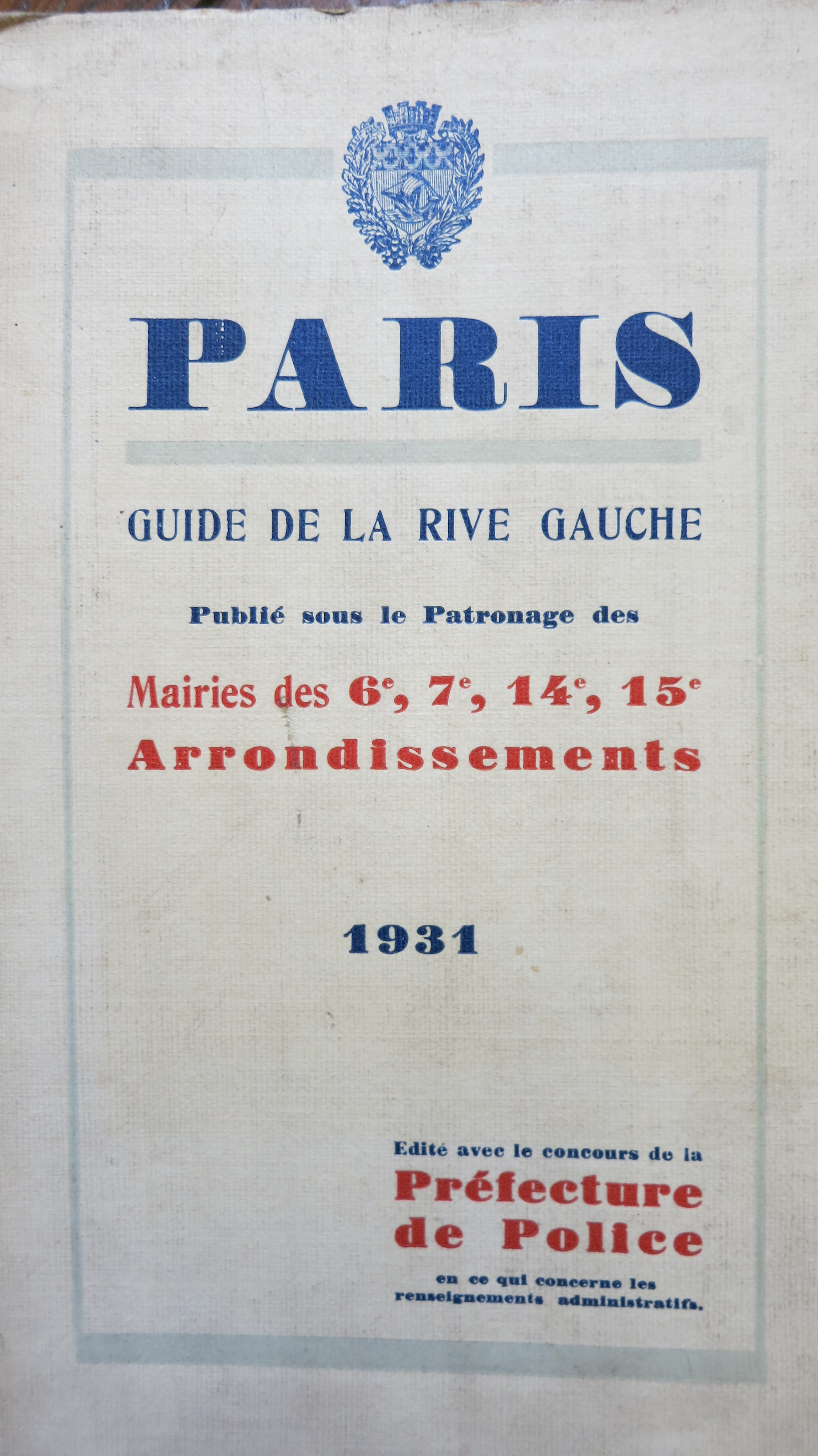 Paris guide de la rive gauche