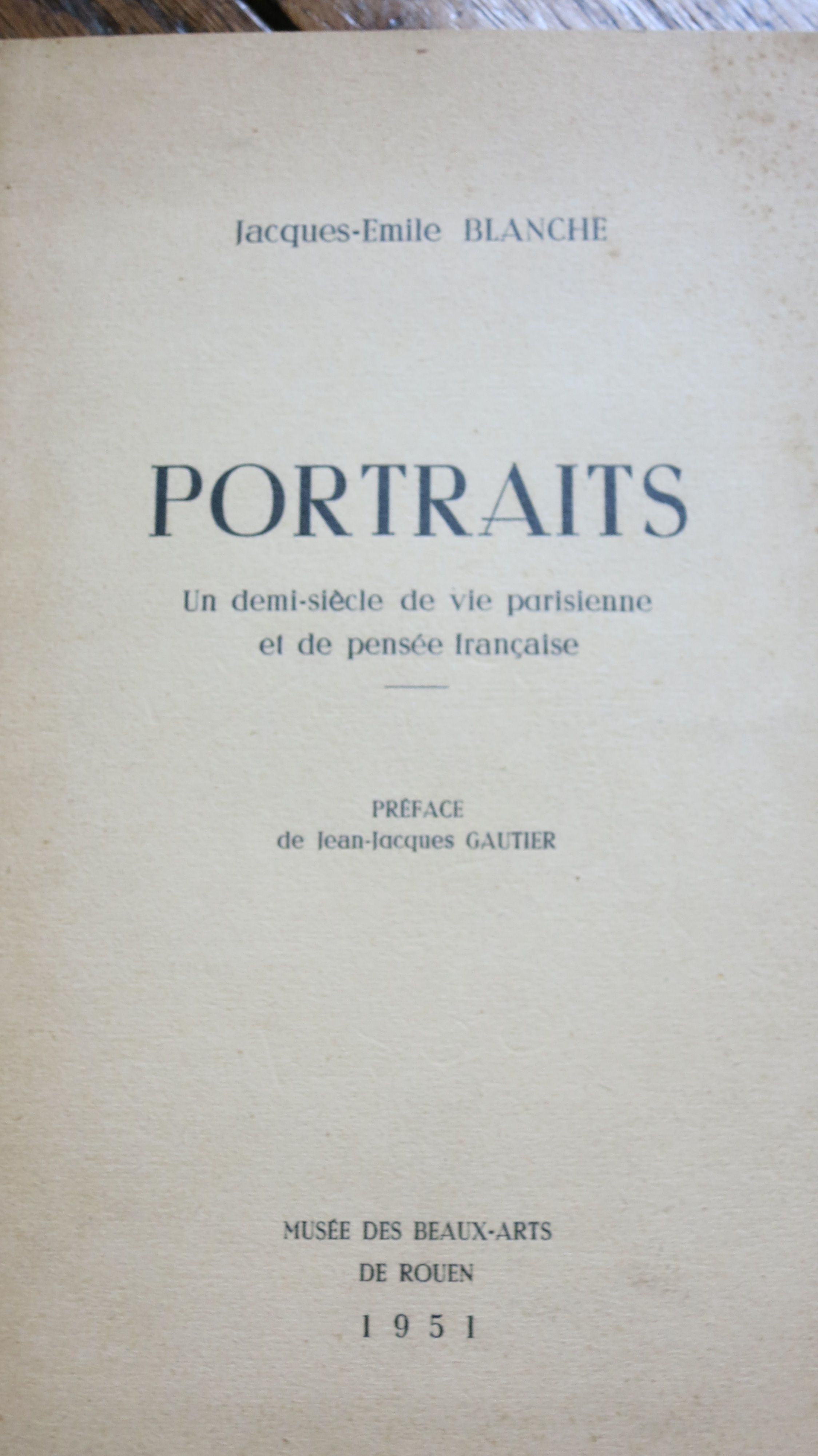 Portraits Un demi-siècle de vie parisienne
