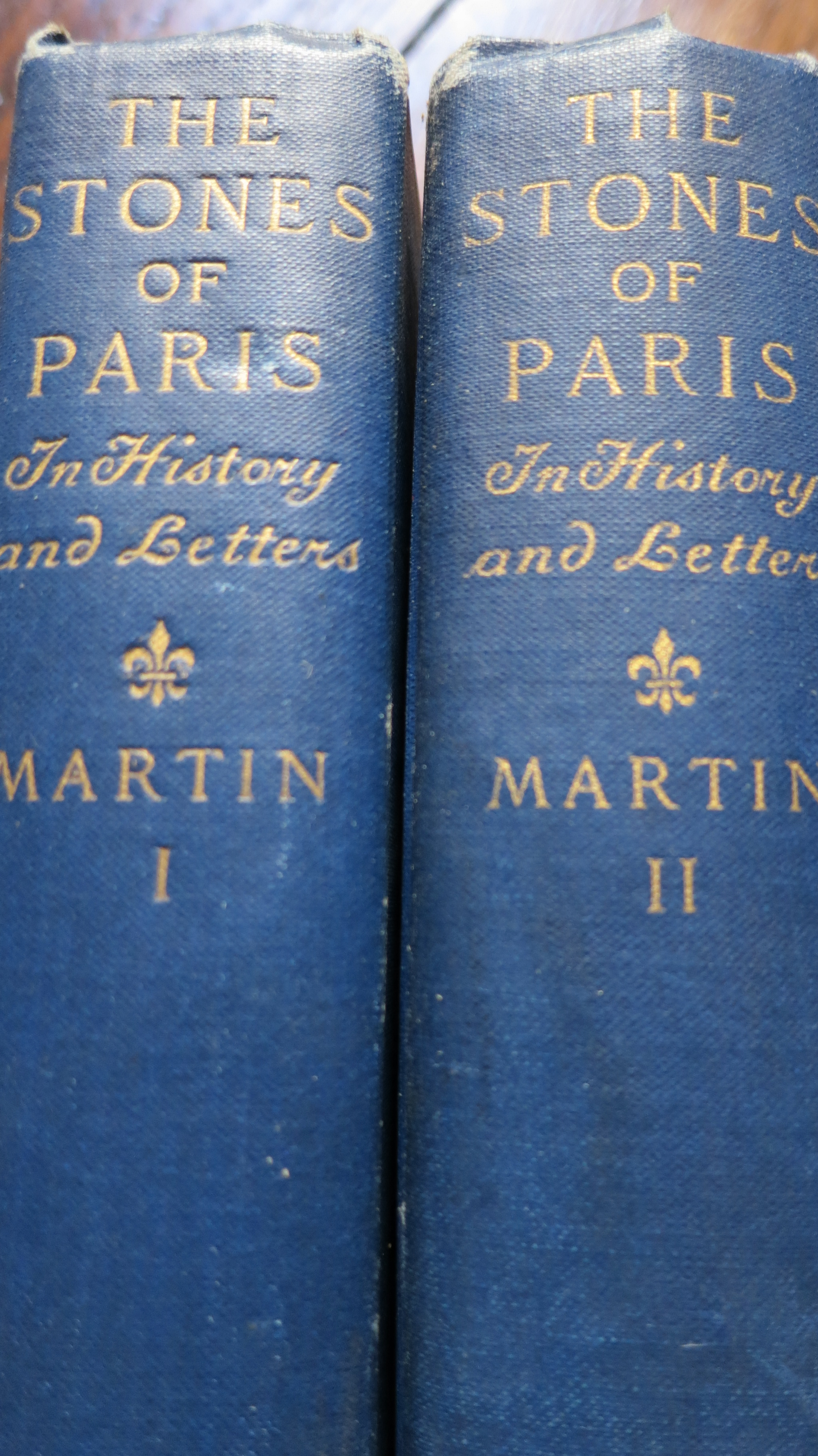 The stones of Paris in History and Letters