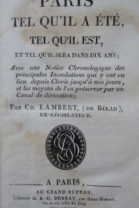 Paris tel qu'il a été, tel qu'il fut et tel qu'il sera dans dix ans