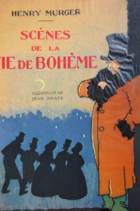 Scènes de la vie de Bohème. Illustrations de Jean Dratz.