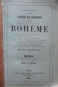 Chants et chansons de la Bohème.