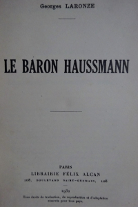 Le Baron Haussmann