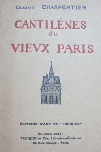 Cantilène du vieux Paris