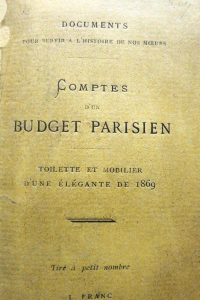 Comptes d'un budget