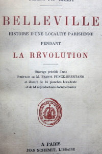 Belleville pendant la Révolution