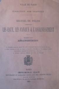 Recueil de pièces concernant les eaux, les canaux & l'assainissement