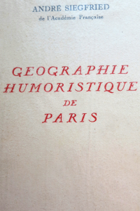 Géographie humoristique de Paris