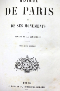 Histoire de Paris et de ses monuments