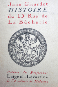 Histoire du 15 rue de la Bûcherie