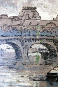 La Seine à travers Paris Illustrations de Fraipont
