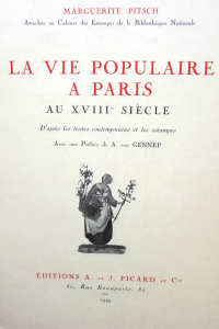 La vie populaire à Paris au XVIIIe siècle