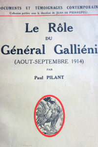 Le rôle du général Galliéni