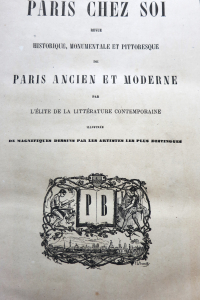 Paris chez soi Histoire moeurs rues monuments