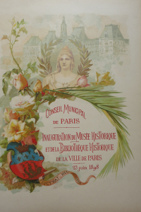 Inauguration du Musée Historique de la Ville de Paris