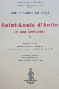 Une paroisse de Paris Saint Louis d'Antin