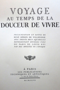 Voyage au temps de la douceur de vivre